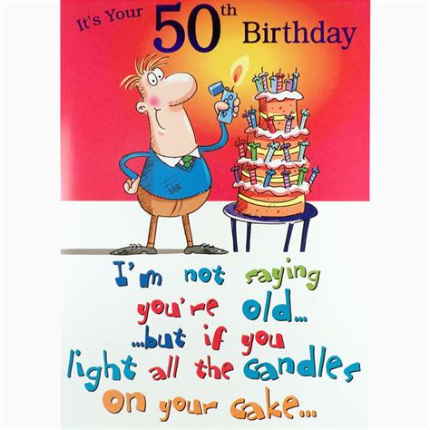 funny quotes for 50th birthday man|50th birthday humor.